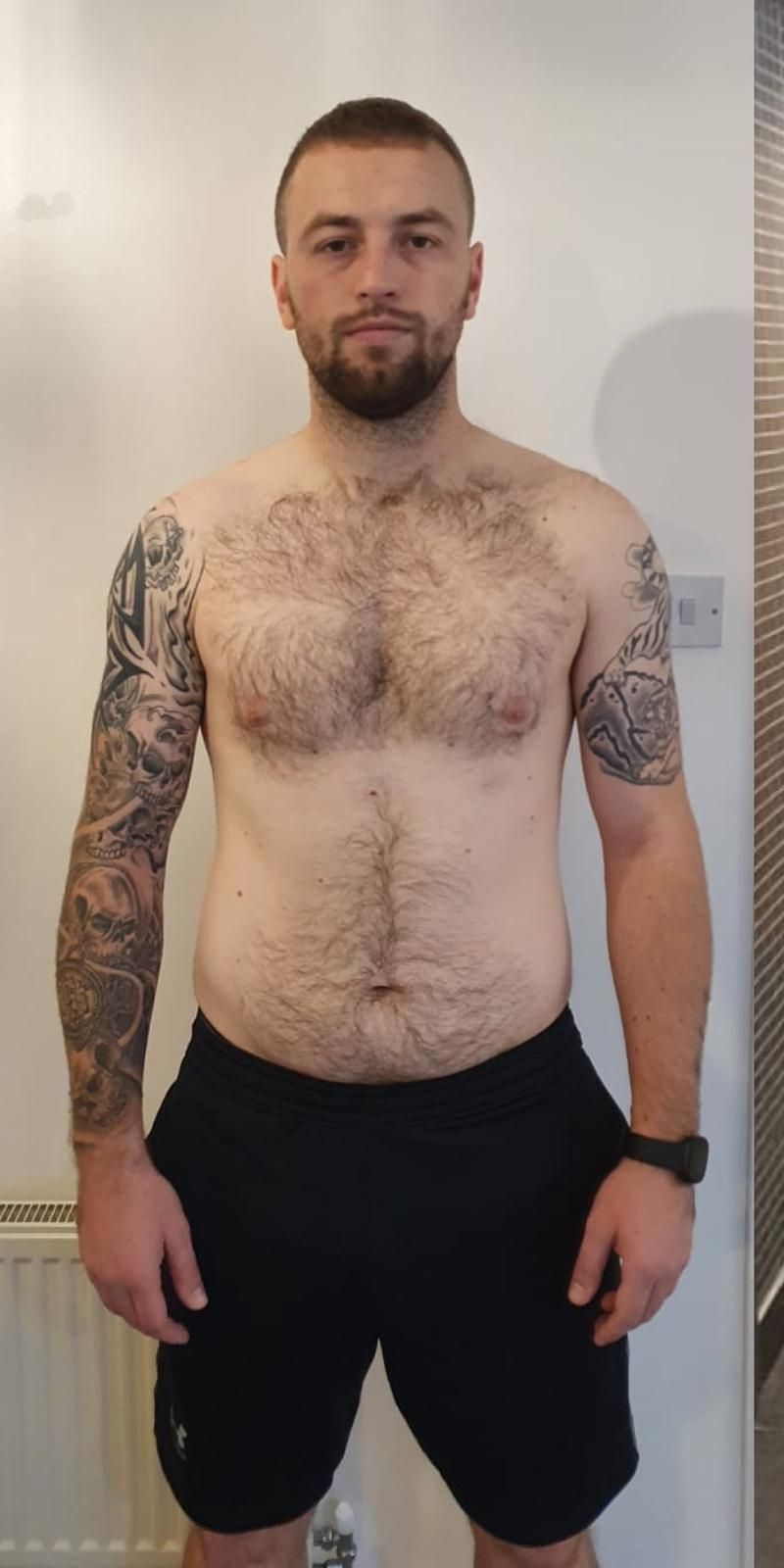 Client B before