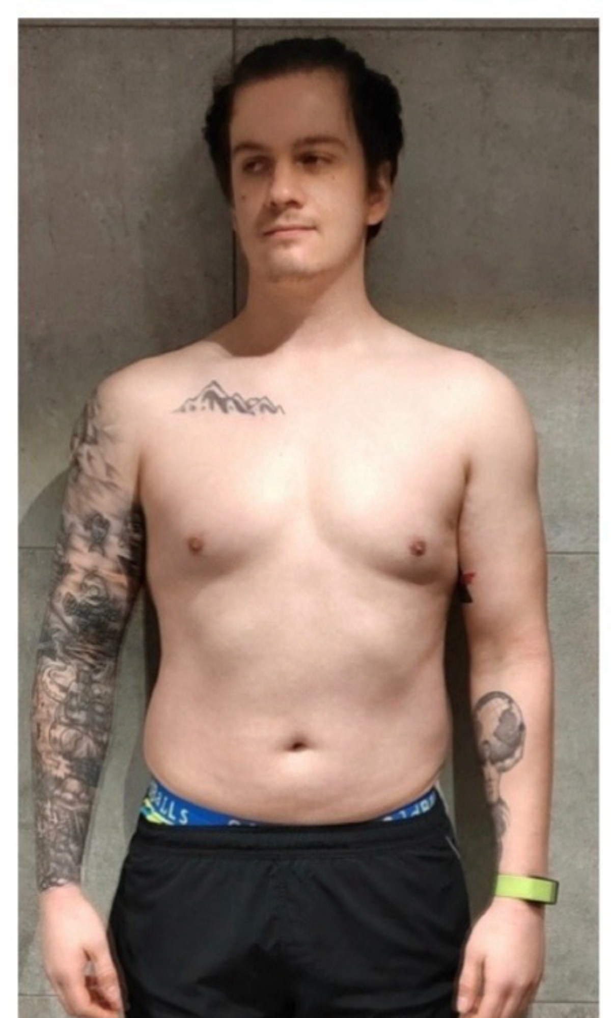 Sam before